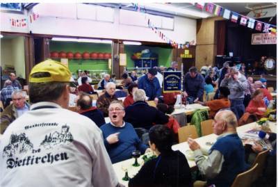 Wanderer in der Halle