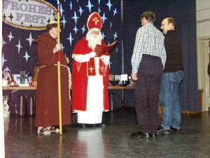 Weihnachtsmann mit Bruder Detlef